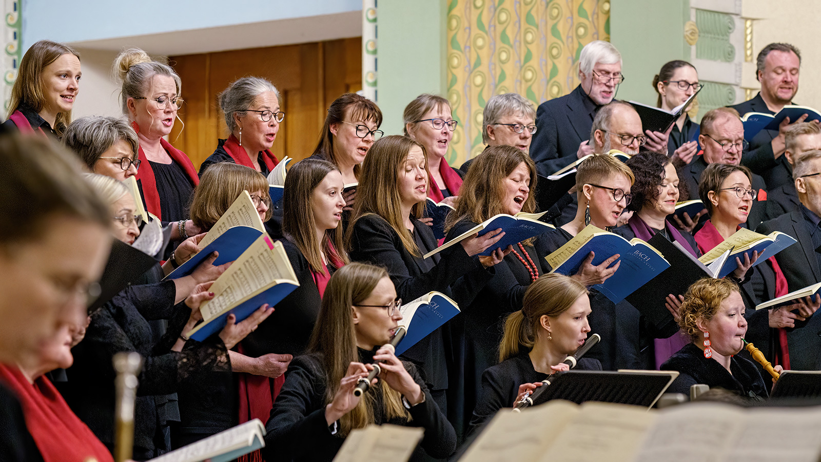 Konserttikuva, Jouluoratorio v. 2022 Kallion kirkossa